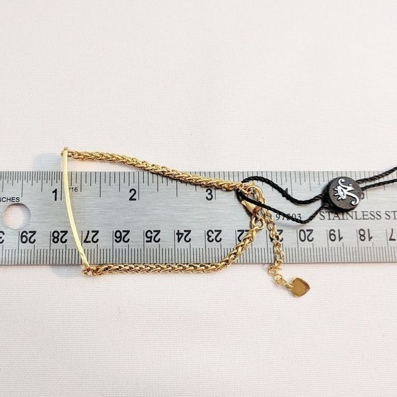 Joseph Nogucci Gold Plated ID Bracelet NIB - Picture 3 of 5